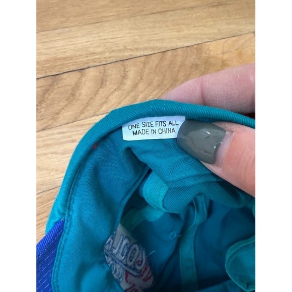 Rare VTG Dunkin Donuts Coffee Coolatta Good Cold Fun Employee Snapback Cap Hat - Picture 4 of 5